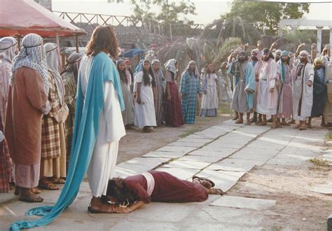 The pharisees throw a woman caught in adultery at Jesus' feet | Life of
