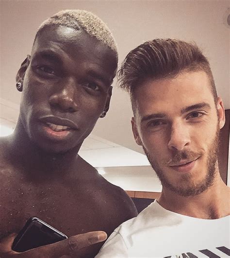 The two teammates to dab with him? Paul Pogba Haircuts - Doing The Artist