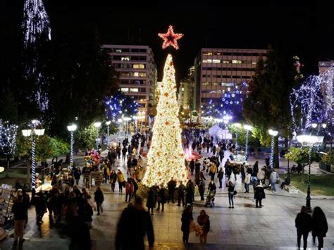 Christmas In Athens Athens Walking Tours Travelogue