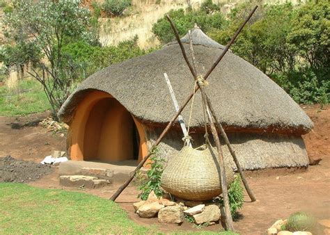 Clarens South Africa Basotho Style Hut Africanarchitecture