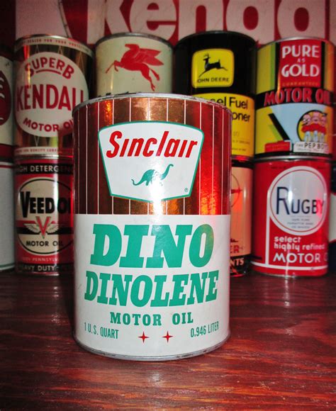 For years, criminals have put skimmers on gas pumps to capture the info from your card when you insert it. SINCLAIR DINO DINOLENT 1 QT. Card Board Motor Oil Can, circa 1960's | Motor oil, Oils, Gas station