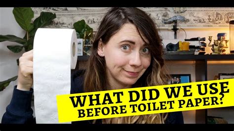 What Did We Use Before Toilet Paper A Look Back At The Clean Crack Youtube