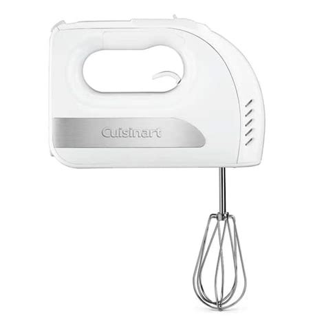 Cuisinart Power Advantage 6 Speed White Hand Mixer With Easy To Clean