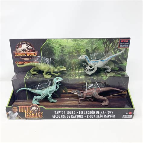 Mattel Jurassic World Camp Cretaceous Camp Cretaceous Raptor Squad