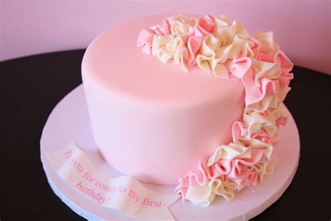 Free design free download girlfriend birthday cake with name generator photo on best online generator and send happy birthday cakes with name editing options. Mod Cakery - Girl Birthday Cakes - Pink Ruffles Cakes