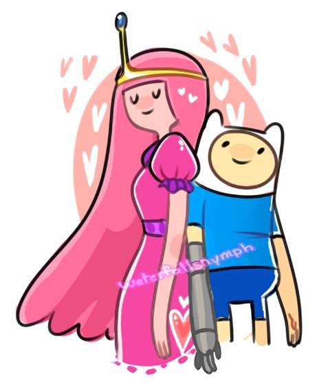 Finn Princess Bubblegum By Melody Bunny Finn And Princess Bubblegum Adventure Time Cartoon