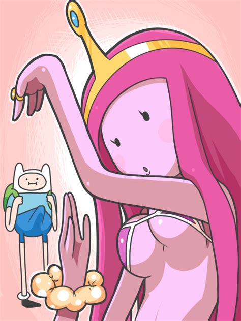 Gashi Gashi Finn The Human Princess Bonnibel Bubblegum Adventure Time 1girl Bikini Breasts