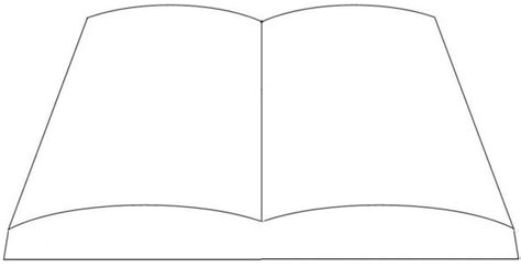 Open red book with castle. Open book template | Open book, Open book drawing, Book ...