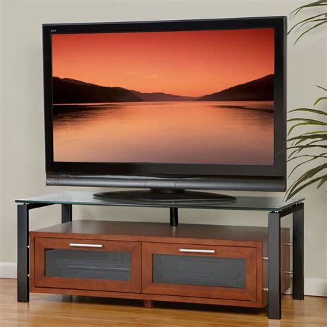 Hdtvs, also known as high definition tvs enable the viewers to view their tvs in a whole different way. Plateau Decor 50 Inch TV Stand in Walnut with Black Frame ...