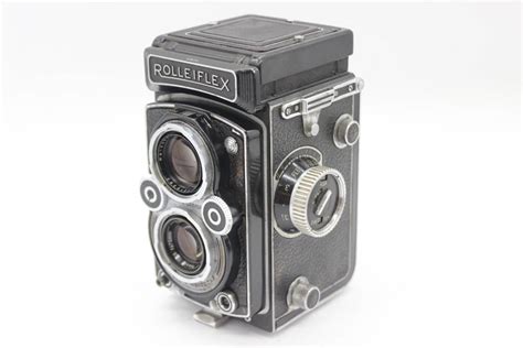 特価 35b Rolleiflex ローライ 実用美品 Tessar 7966 二眼カメラ F35 75mm ローライ