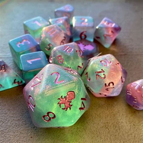 Kraken Dice on Twitter | Dungeons and dragons dice, Diy resin projects