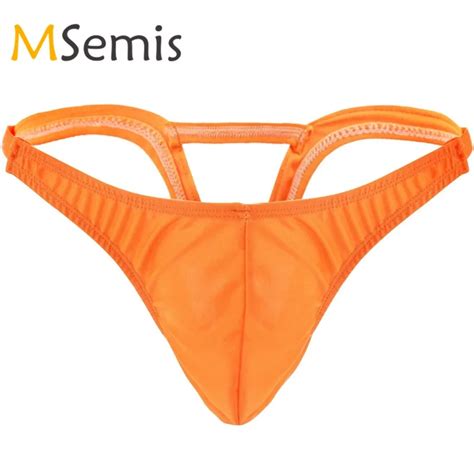 Gay Swimwear Men G String Thong Briefs Swim Shorts Gay Underwear Male