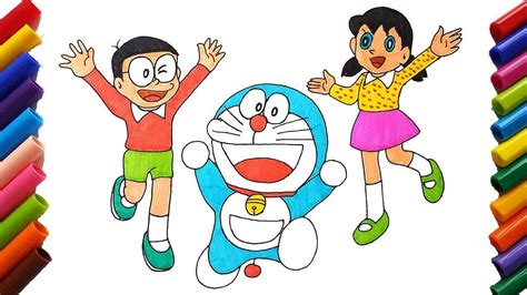 Chia Sẻ 73 Về Vẽ Tranh Doraemon Và Nobita Hay Nhất Vn