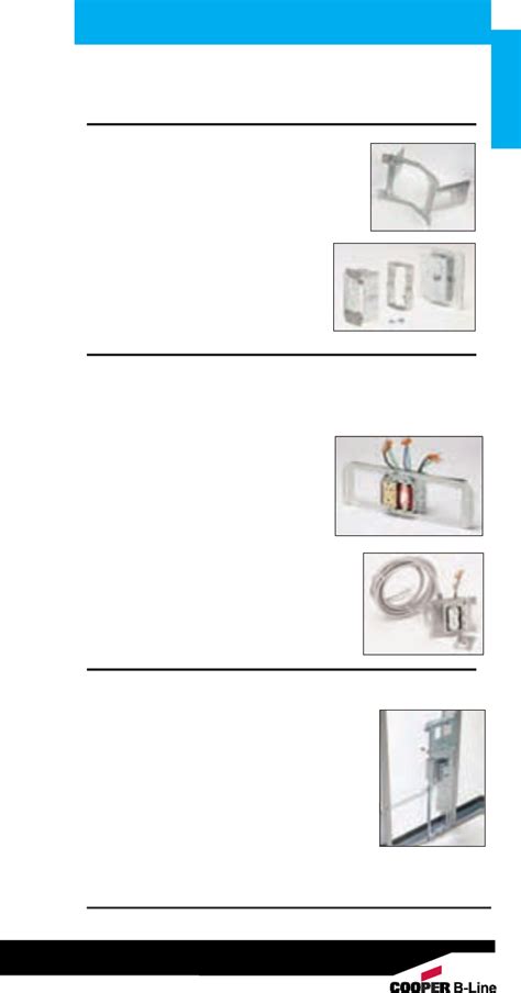 Cooper B Line Spring Steel Fasteners Catalog