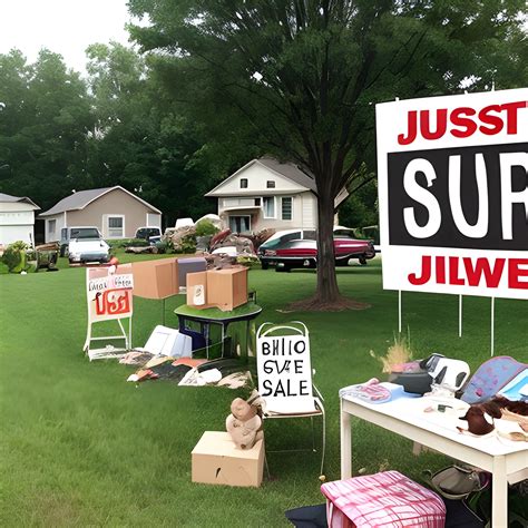 Just a big front yard sale - Arthub.ai