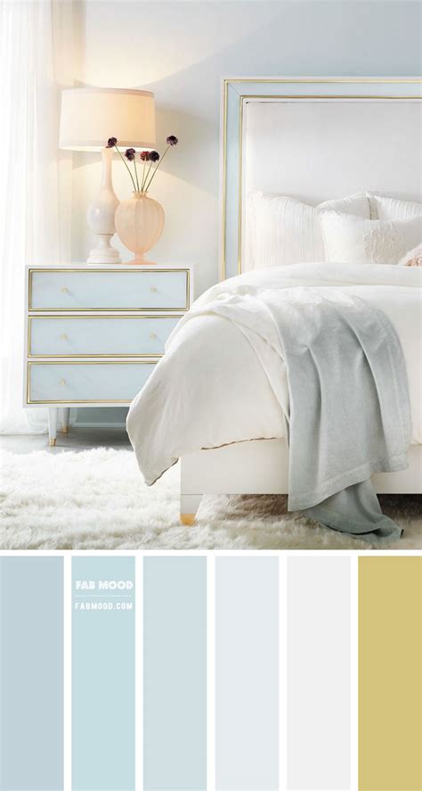 7 Calming Color Palettes For Bedroom Baby Blue Bedroom Color