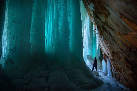 Exploring The Munising Area Ice Caves And Formations Wander Luving