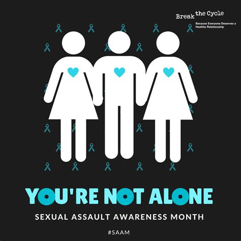 Break The Cycle On Twitter Today Starts Sexual Assault Awareness