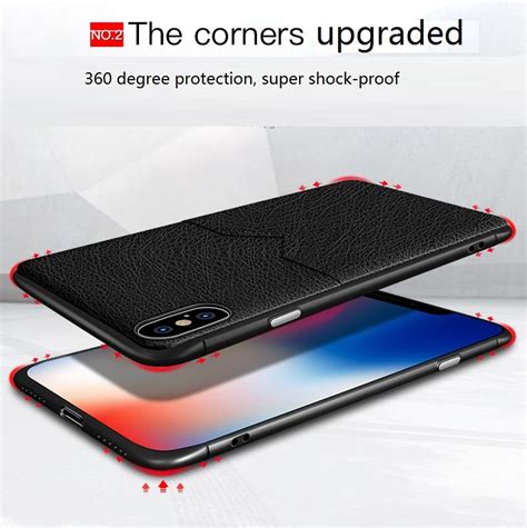 New Luxury Leather Case For Iphone Xr Xs Max X 6s 7 8 Plus Phone Case
