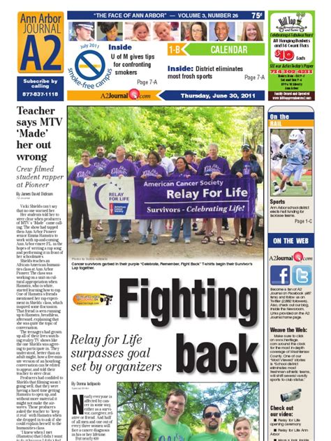 Fighting Back Relay For Life Surpasses Goal Set By Organizers Pdf