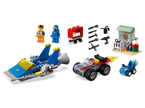 Lego 70821 Emmet And Bennys Build And Fix Workshop Instructions The Lego Movie 2 The Second