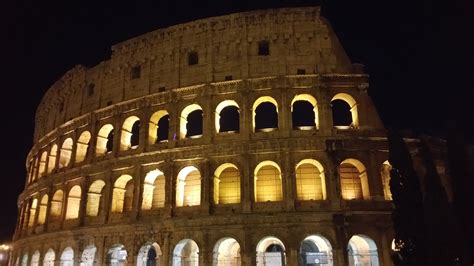 Free Images Structure Night Landmark Colosseum Amphitheater