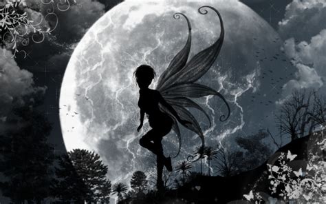 Magical Creatures Wallpaper Fairies Fairy Wallpaper Moon Fairy