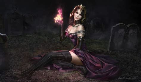 Artwork Fantasy Art Magic The Gathering Liliana Vess Wallpapers Hd