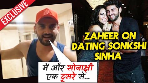 Zaheer Iqbal Exclusive Reaction On Dating Sonakshi Sinha Youtube
