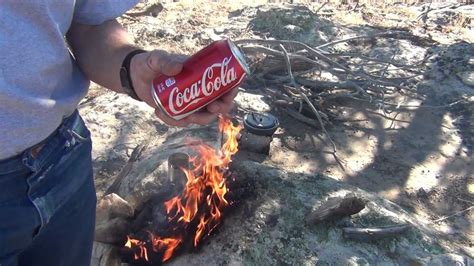 How To Make A Soda Can Lantern Youtube