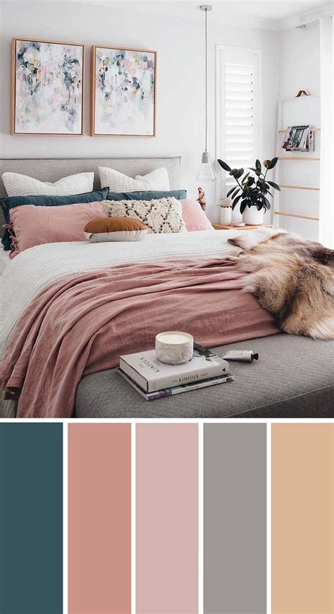Ist die farbe vollkommener neutralität und zurückhaltung. 20 schöne Schlafzimmer Farbschemata (Farbkarte enthalten ...