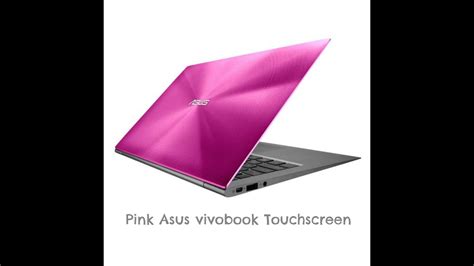 Pink Asus Vivobook Touchscreen Youtube