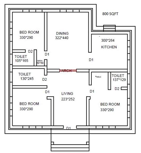 Popular Inspiration 23 800 Sq Ft House Plans 3 Bedroom In 3d