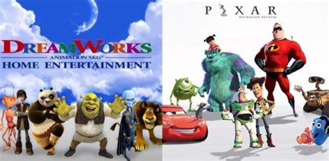 Dreamworks Vs Pixar Comparison Cartoon Amino