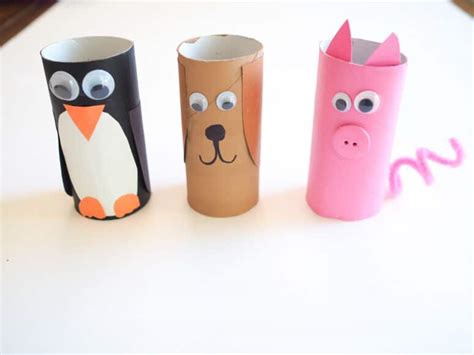Activities For Kids 3 Toilet Paper Roll Animals The Chirping Moms