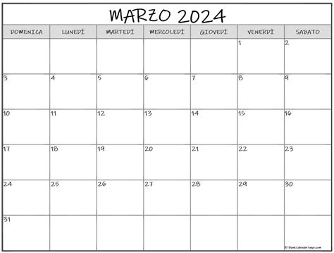 Stampa Calendario Marzo Hatti Koralle