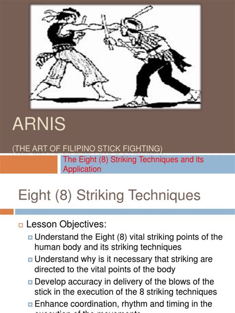 67733763 Arnis 8 Striking Techniquepdf Limbs Anatomy Skeletal System