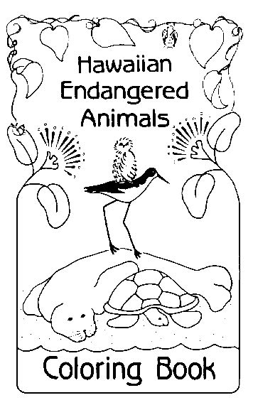 Endangered Animals Coloring Pages Pdf Coloringpages2019