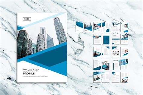 Company Profiles Templates For Multipurpose Indesign Indd Download