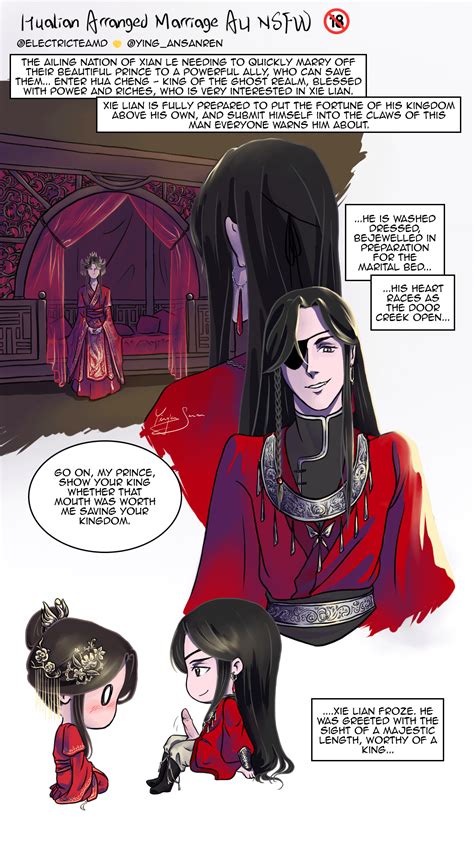 Hualian Arranged Marriage Au Nsfw 4 Pages Based On A Whimsical Thread On Twitter Cw ⚠️ Rough