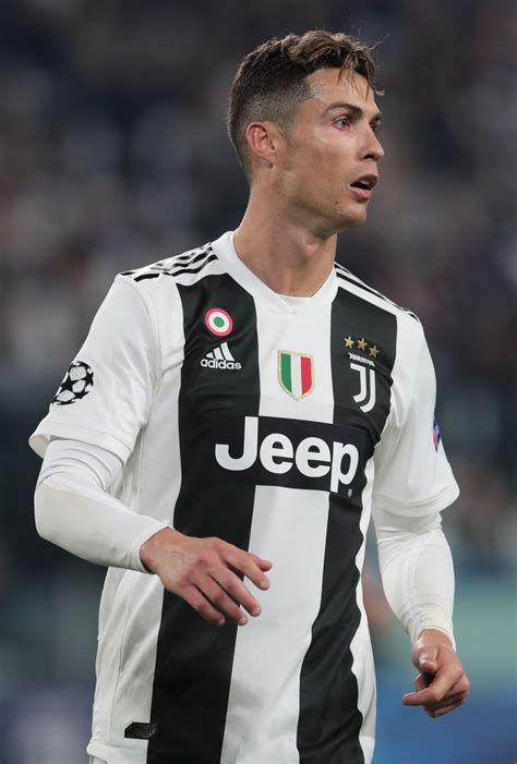 Turin Italy April 16 Cristiano Ronaldo Of Juventus Looks On During