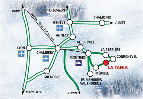 These google maps hacks will change the way you travel. Maps of La Tania ski resort in France | SNO