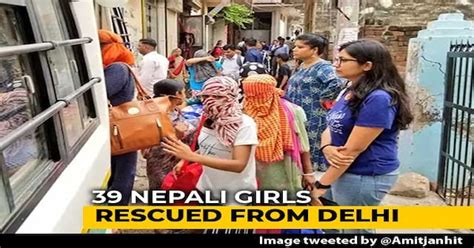 International Prostitution Racket Busted 16 Nepali Women Rescued