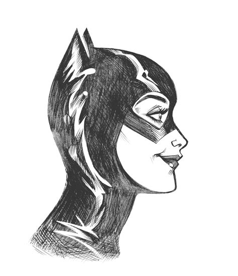 New Wave Zombie Catwoman Sketch