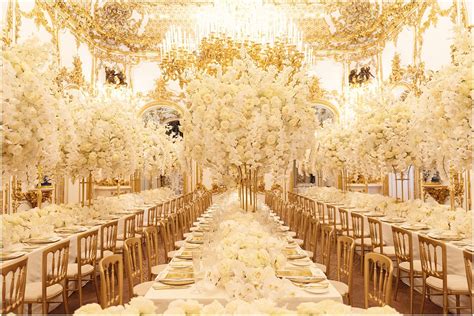 Luxury Wedding Reception With White Orchids And Roses Luxury Weddings