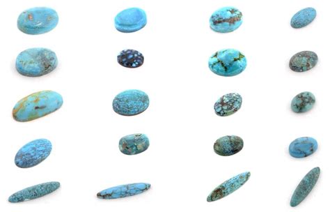 Different Types Of Turquoise انواع سنگ فیروزه Crystals And Gemstones