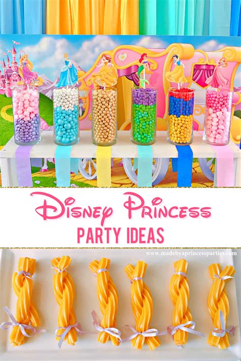 Disney Princess Party Ideas Made By A Princess