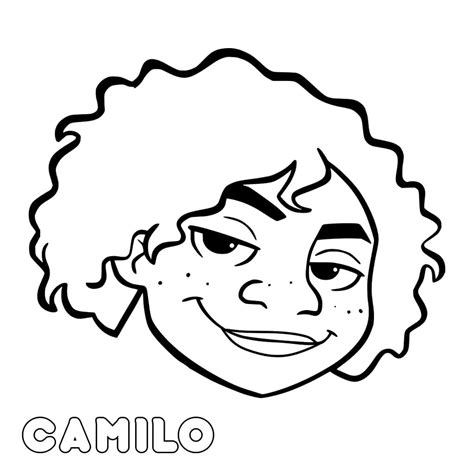 Camilo Madrigal From Encanto Coloring Page Download Print Or Color