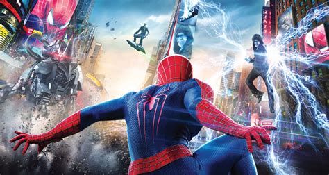 Cartoon, fictional character, person, poster, text. 3840x2046 the amazing spider man 2 4k free pc wallpaper ...