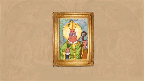 Pope Patrick Star Humor Wallpapers Hd Desktop And